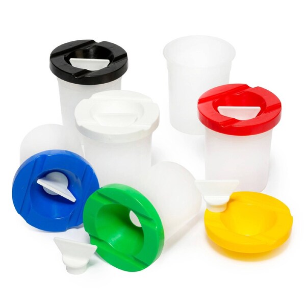 Educational Colours Premium Safety Paint Pot Set of 6