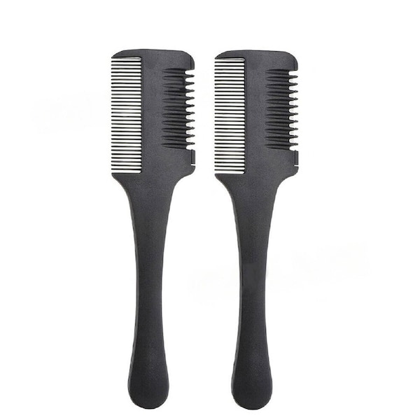 Hair Cutting Thinning Professional Razor Comb