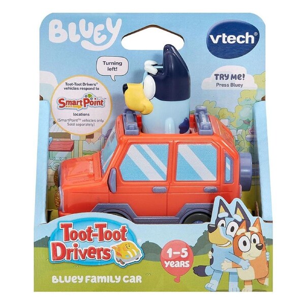 Vtech Toot Toot Drivers Bluey - Bluey Family Car