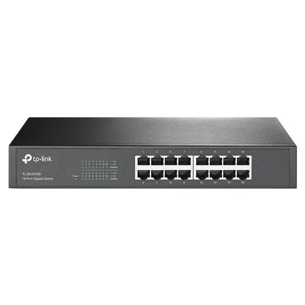 TP-Link TL-SG1016D 16-port Gigabit Desktop Switch