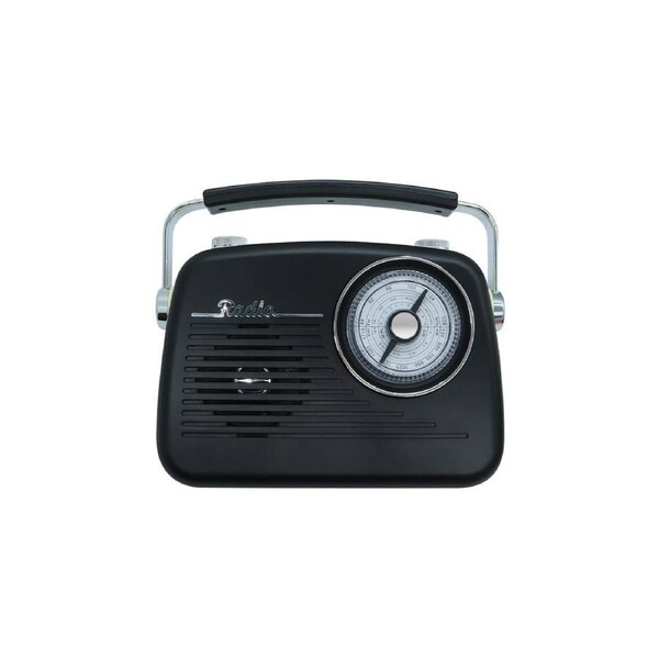 CMIK Portable Radio Bluetooth Speaker AM FM SW Black MK-2181BT-BLK