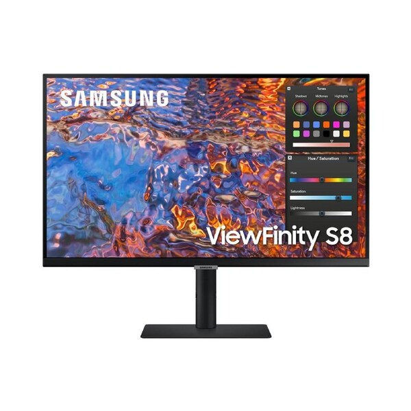 Samsung 27" ViewFinity S80PB UHD 60Hz IPS HRD Monitor USB-C LAN