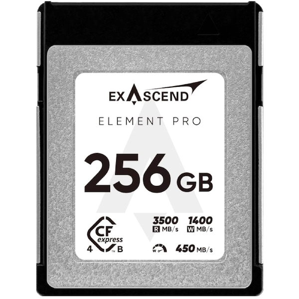 Exascend ELEMENT PRO 256GB CFexpress 4.0 Type B Card