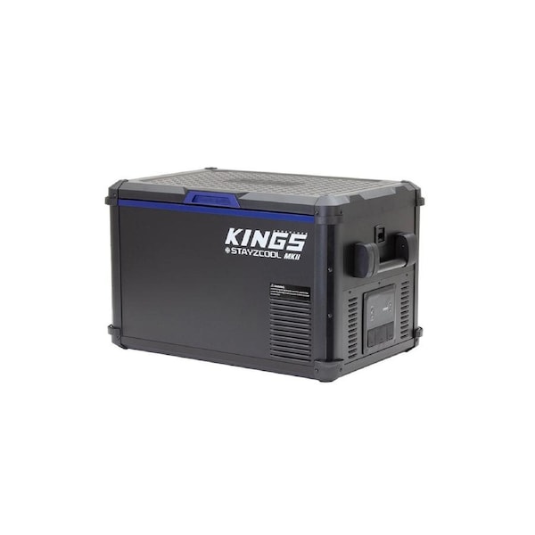 Kings 60L Stayzcool MKII Fridge/Freezer - AC/DC Compressor Technology - Fits 103 Standard Cans