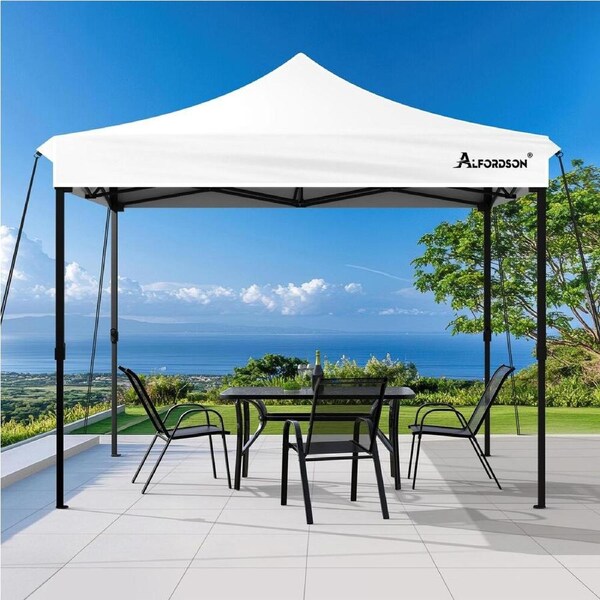 3x3m Gazebo ALFORDSON Pop Up Tent Wedding Canopy White