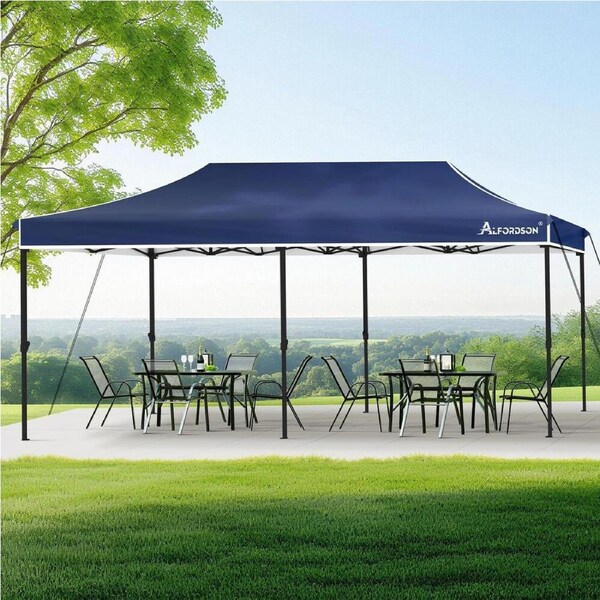 3x6m Gazebo ALFORDSON Pop Up Tent Wedding Canopy Navy