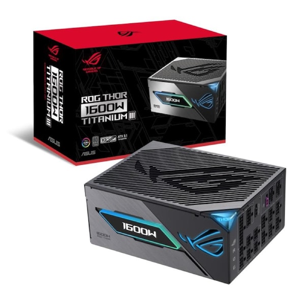 ASUS ROG Thor 1600W Titanium III Power Supply ROG-THOR-1600T3