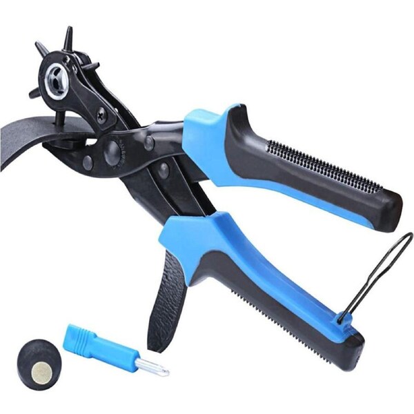 Nevenka Revolving Hole Punches in 2.0 mm- 4.5 mm for Belt/Shoe/Watch Strap
