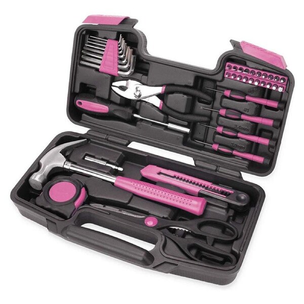 Nevenka 39 Pcs General Household Tools with Storage Case for Repair Craft