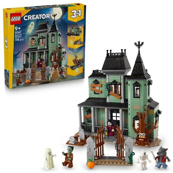 LEGO Creator 3-in-1: Haunted Mansion (31167)