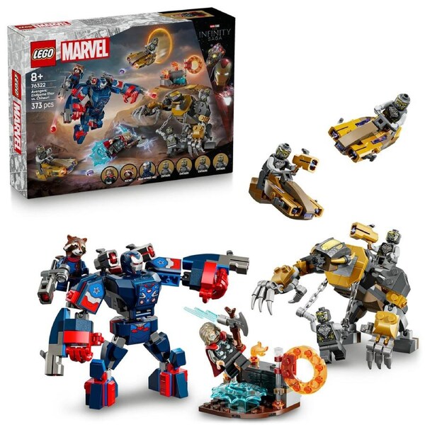 LEGO Marvel Avengers Endgame Thor VS Chitauri (76322)