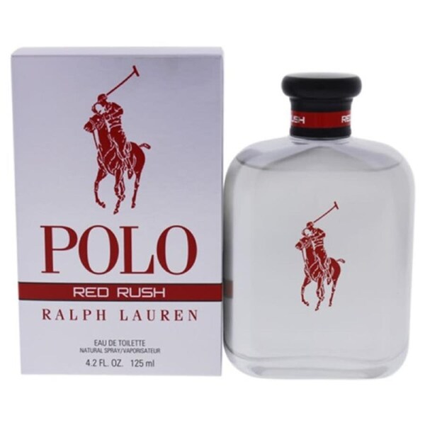 POLO RED RUSH 125ML EDT SPRAY FOR MEN BY RALPH LAUREN