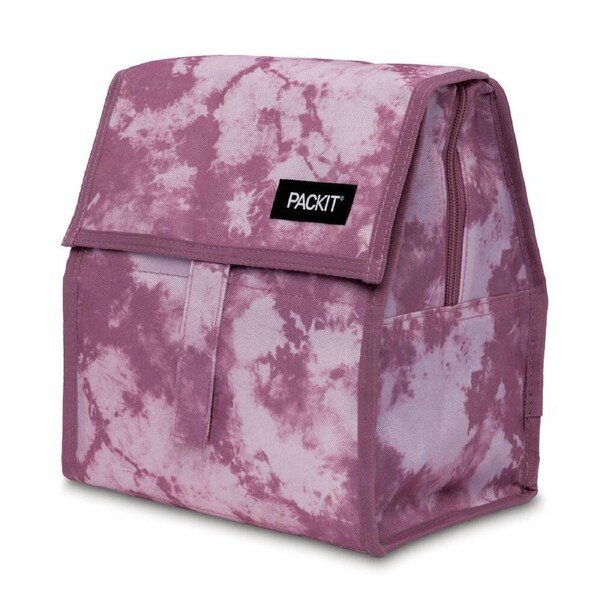 Packit Freezable Insulated Lunch Bag Container in Mulberry