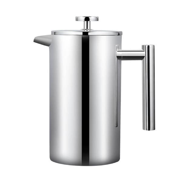 Coffee Pot 1000ml Stainless Steel Hand Brewed Teapot Kettle for Pour Over Home