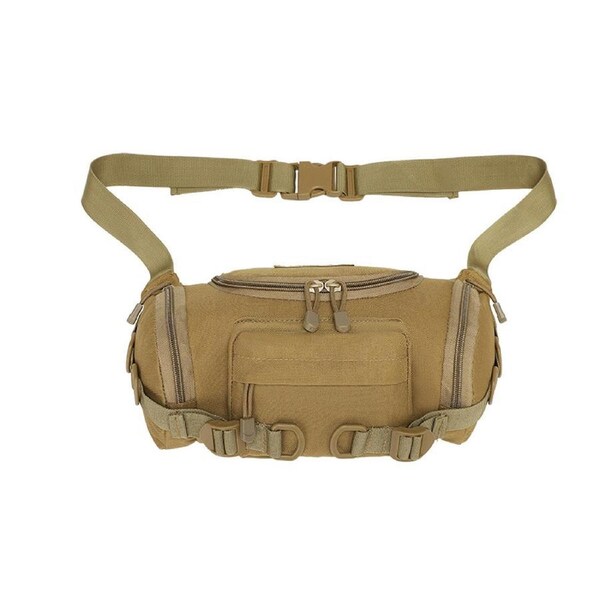 Mens Waist Bags Outdoor Nylon Crossbody Tactical Waterproof Motorcycle Bum Bag