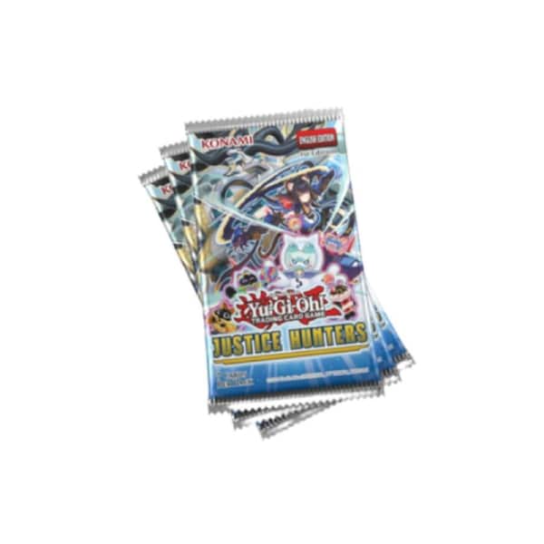YuGiOh! Justice Hunters 3-Booster Tuckbox