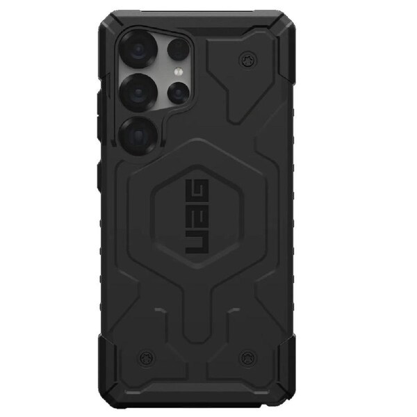 UAG Pathfinder Magnetic Samsung Galaxy S25 Ultra 5G (6.9') Rugged Case - Black (214476114040), 18ft. Drop Protection (5.4M), 10 Years Warranty
