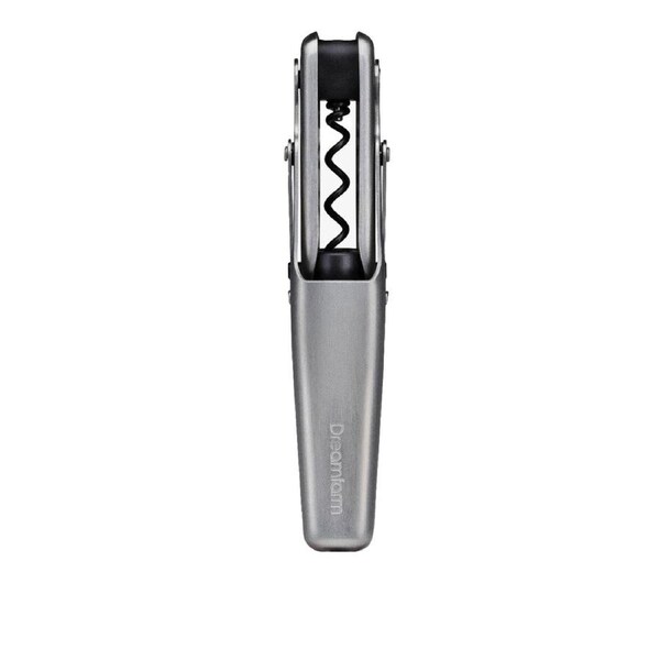 Dreamfarm Winopen Automatic Pocket Wine Opener Corkscrew & Foil Cutter Grey