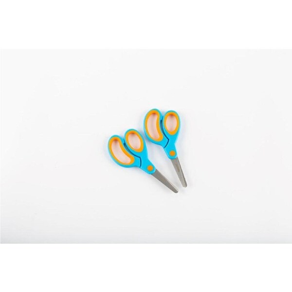 12pc Tacco Soft Grip Left Handed Scissors Art & Craft Kids/Children - 3y+