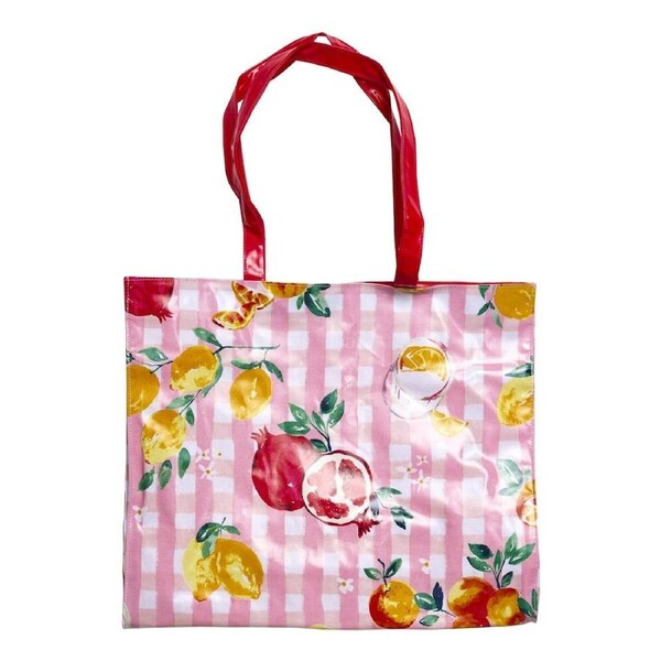 Porto 100% Cotton Positano Tote Bag Large 45 x 39 12cm Multi-Coloured