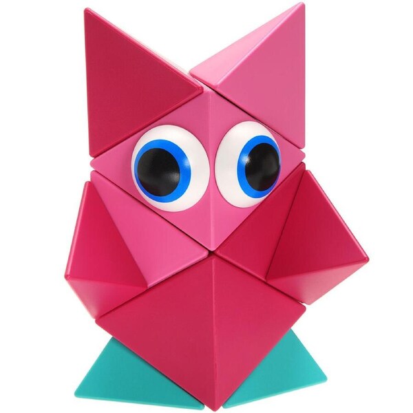 12pc Trido Flamingo Small Magnetic Art Set Building Toy Kids/Children - 3y+