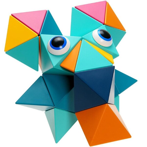 36pc Trido Laguna Large Magnetic Art Set Building Toy Kids/Children - 3y+