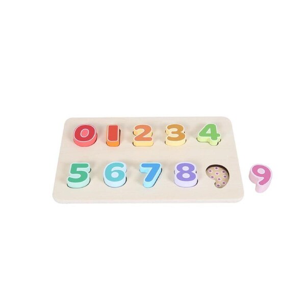 Educare Number Puzzle Recognition Educational Toy Kids/Children - 3y+