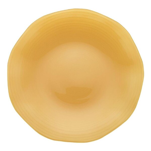 Porto High Gloss Campania Soda Lime Glass Serving Platter 31cm Sunflower