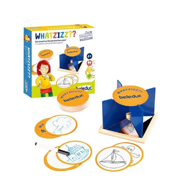 Beleduc Whatzizz Game Mirror Guessing Educational Toy Kids/Children - 3y+
