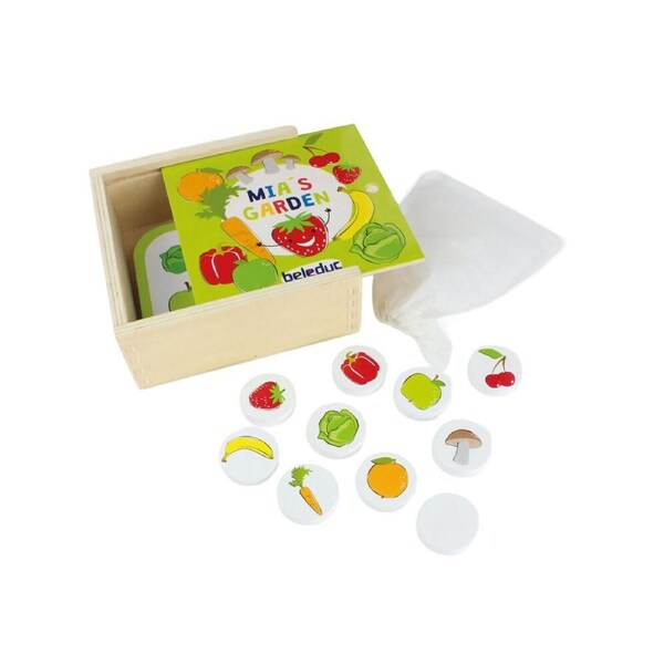 Beleduc Mia's Garden Memory Game Educational Toy Kids/Children - 3y+