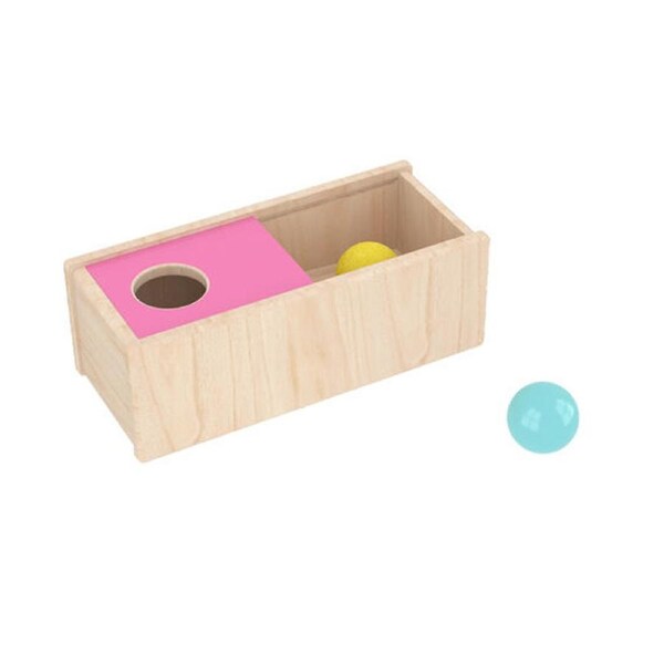 Educare Sliding Box Toy Object Permanence Educational Kids/Children - 3y+
