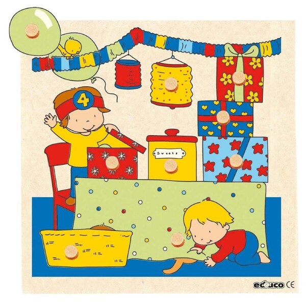 Educo Surprises Puzzle - Birthday Party Educational Toy Kids/Children 3y+