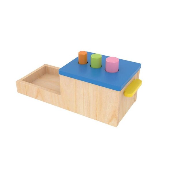 Educare Permanence Box with Lid Toy Size Recognition Educational Kids - 3y+