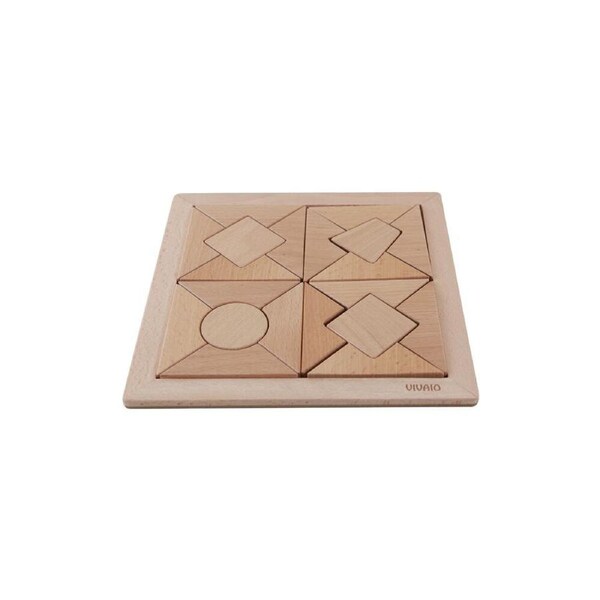 25pc Vivaio Shapes Sorting Puzzle Stacking Educational Toy Kids/Children - 3y+
