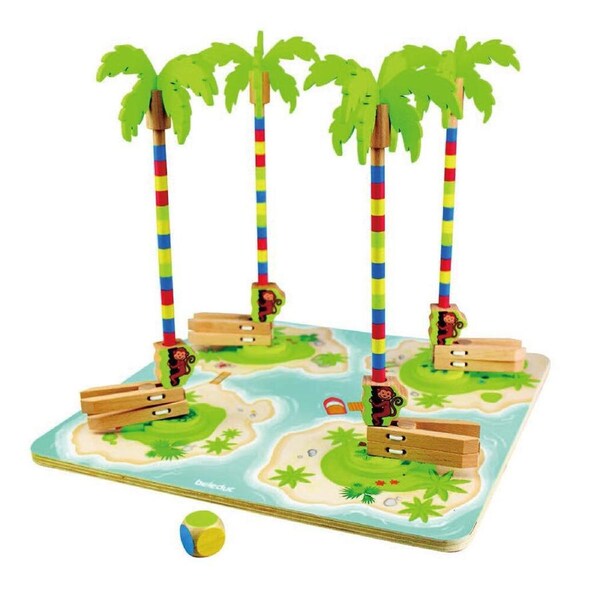 Beleduc Monkey Rally Skill Building Board Game Kids/Children - 3y+