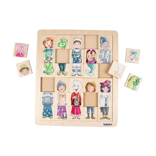 Beleduc Match & Mix Fantasy Puzzle Creative Play Kids/Children - 3y+