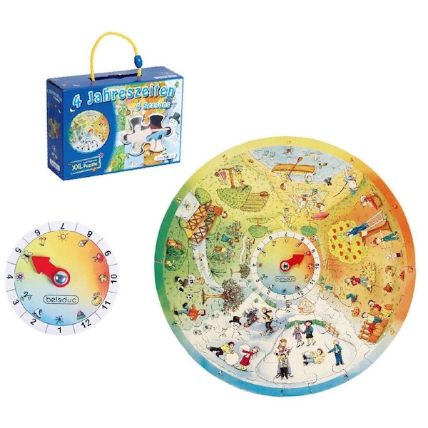 Beleduc XXL Four Seasons Puzzle Seasonal Education Kids/Children - 3y+