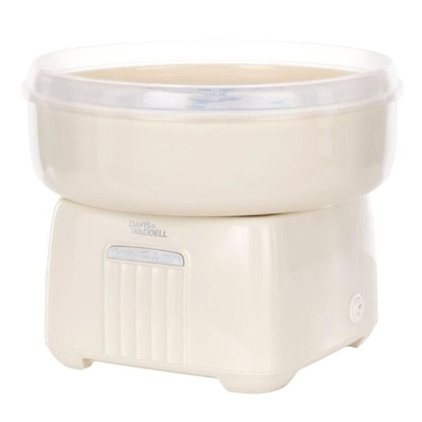 Davis & Waddell Electric Fairy Floss Maker 28.3 x 28.3 x 22.8cm Cream