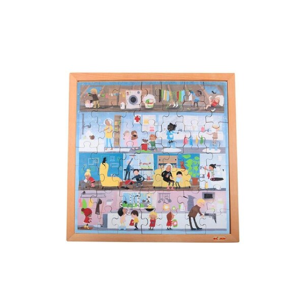 Educo Vocabulary Puzzle Personal Hygiene Development Kids/Children - 3y+