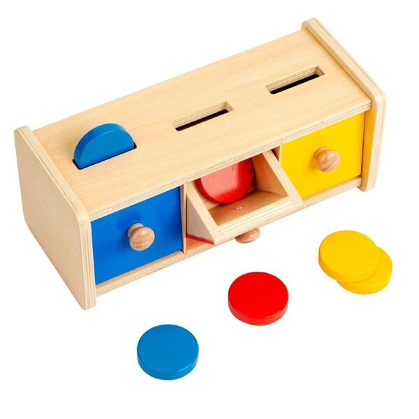 Educo Place the Disc Peek-a-boo Effect Developmental Toy Kids/Children - 0-3y