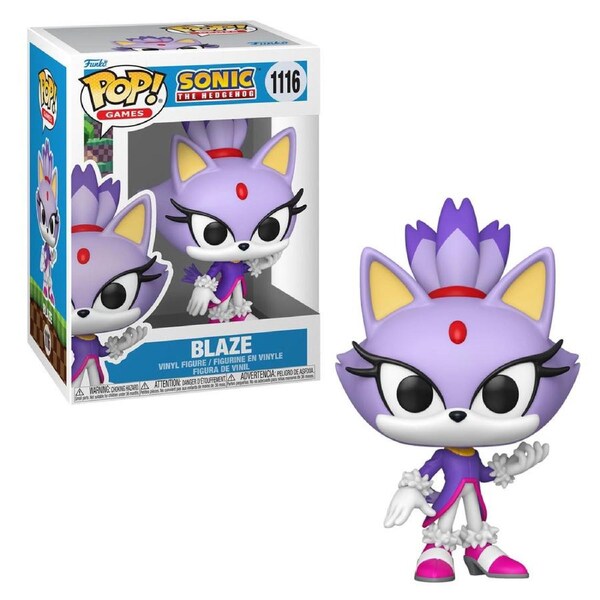 Sonic the Hedgehog Blaze the Cat Funko POP! Vinyl
