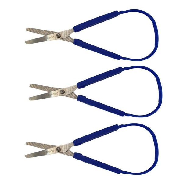 3PK Tacco Easy-grip Scissors Child Safety Art & Craft Kids/Children - 3y+