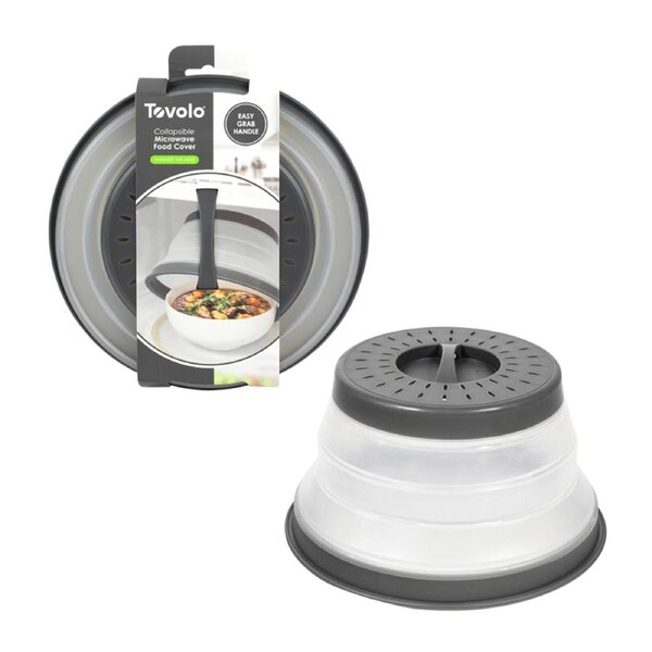 Tovolo Charcoal Microwave Food Cover