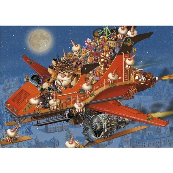 Piatnik - Ruyer, Christmas Jet Puzzle 1000pc
