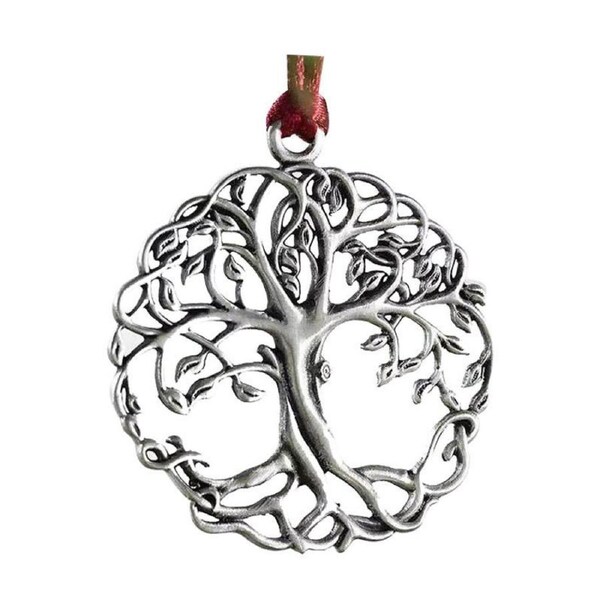JOYBUY Life Tree Solid Pewter Christmas Ornament for Home Party Decoration