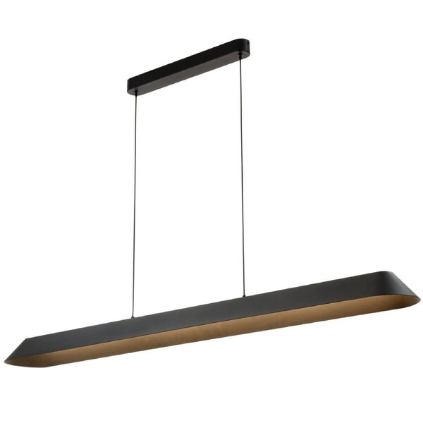 Split TFS Black Sand LED Pendant with 3CCT Colour Control for Modern Living Spaces
