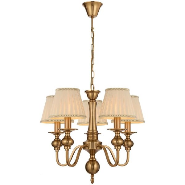 Teralux TFS Copper Pendant with Cream Shades for Elegant and Sophisticated Decor