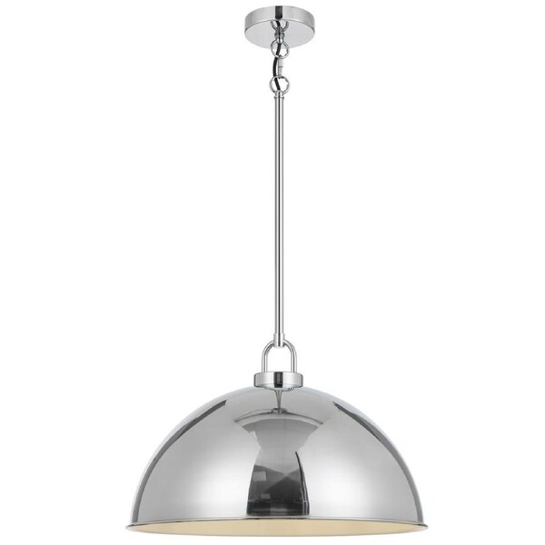 Zephyr TFS Chrome Pendant with Rod Suspension for Modern and Stylish Living Areas