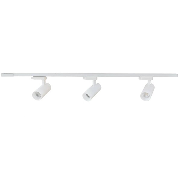 Nice TFS White Trackspot 3 Light Adjustable LED with 3CCT Lighting Options
