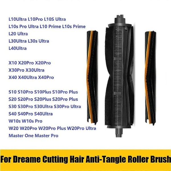 For L10s Ultra/L20 Ultra S10/S20/S30/X10/X20/X30/X40 Series Cutting Hair Anti- Roller Brush Scrape Strip